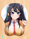 Mai Sakurajima 3D Mouse pad with Gel Wrist rest